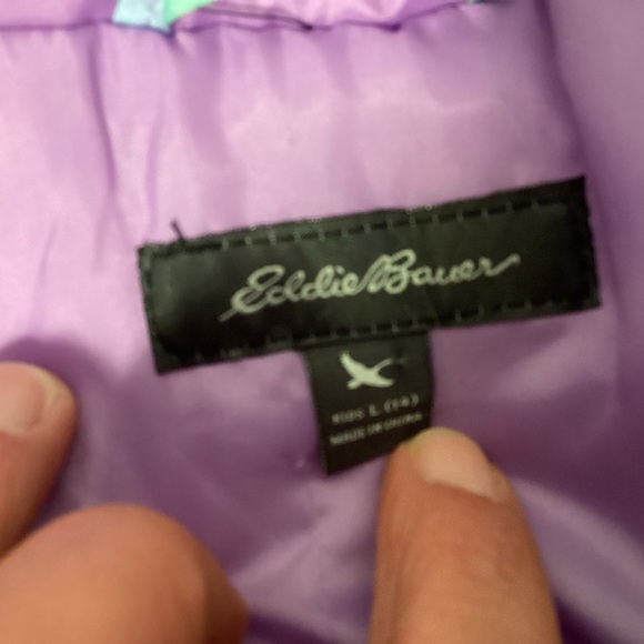 Eddie Bauer Coat with geometrical design Girls size Large (14) - Picture 13 of 13